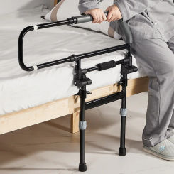 Bedside armrests for the elderly to get up to assist the elderly disabled patients in bed to prevent falls bed guardrail
