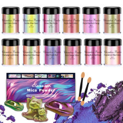 5g Chameleon Mica Powder Color Shift Pigment Powder For Epoxy Resin Painting Soap Making Bath Bombs Candle Making Dyes ﻿