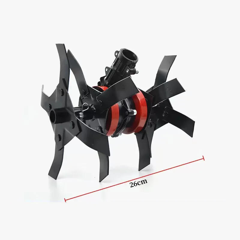 Description Picture 4 of itemGarden Tool Brush Cutter Grass Wheel Head, Soil Loosen Head ,Weeder Head ,Mini Tiller Parts Garden Tiller Head, Cultivator