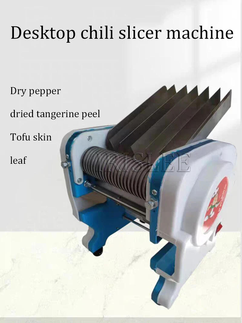 Description Picture 5 of itemElectric 220V Dried Red Chili Cutting Machine Hot Red Dry Pepper Cutter Dry Chili Shredder Machine For Sale