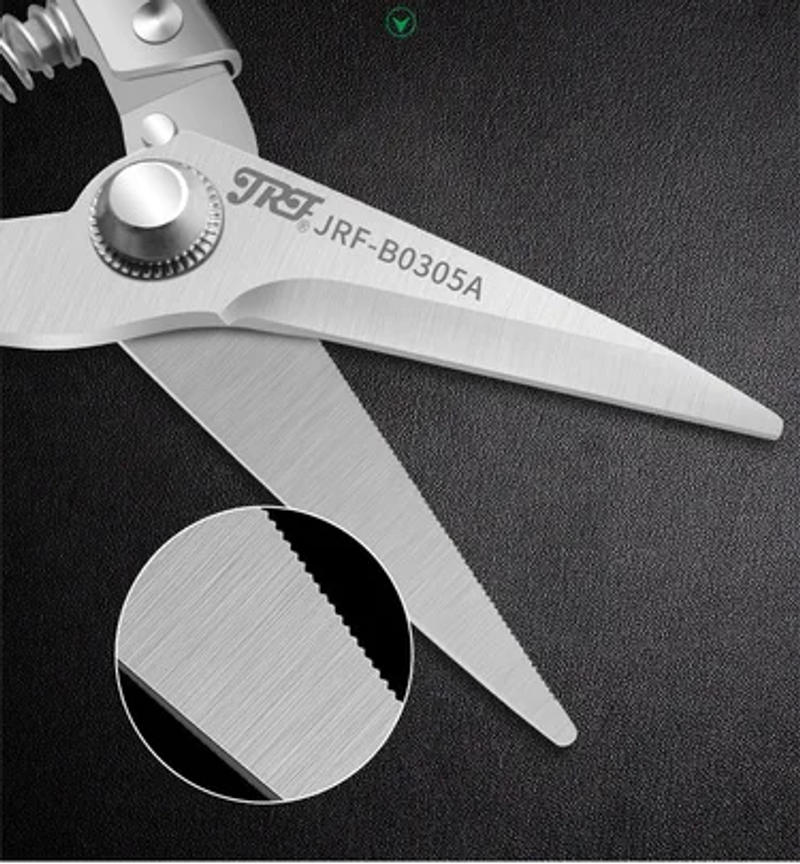 Description Picture 3 of itemJRF Stainless Steel Scissors Tin Snips Metal Sheet Cutting Scissor PVC Pipe Cutter Professional Industrial Shears
