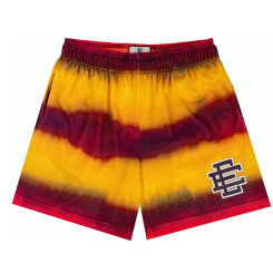 New Summer Eric Emanuel EE Basic Mesh Short Classic Floral Printed Gym Shorts Men's Gym Basketball Sports Beach Shorts