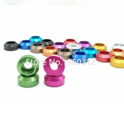 5-10pcs cap head aluminum washer M2 M2.5 M3 M4 M5 M6 M8 Corlorful Aluminum Alloy Cap Head Gasket washer for RC parts