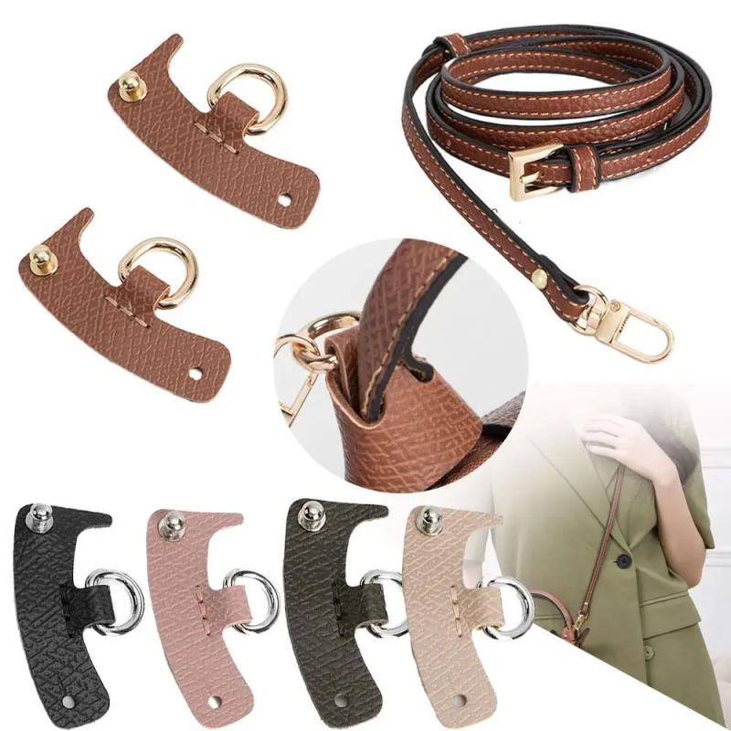 Description Picture 2 of itemBag Transformation Accessories for Longchamp mini Bag Straps Punch-free Genuine Leather Shoulder Strap Crossbody