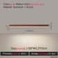 Walnut color  L100