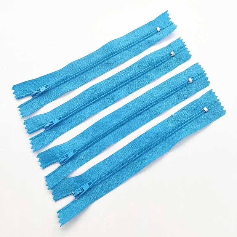 Description Picture 3 of item10Pcs  3# 7.5Cm-60Cm (3-24 Inches) Closed Nylon Coil Zipper  Suitable For Clothes 20 Colors