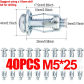 40PCS-M5