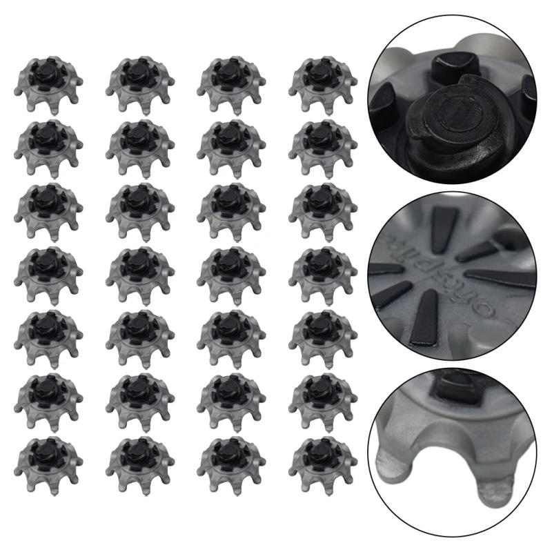 Description Picture 3 of item14/28Pcs Golf Spikes Golf Fast-Wist Studs Cleats Golf Shoes Spikes 2.7x1.2CM For FootJoy Quick Torsion Cleat Golf Accessories
