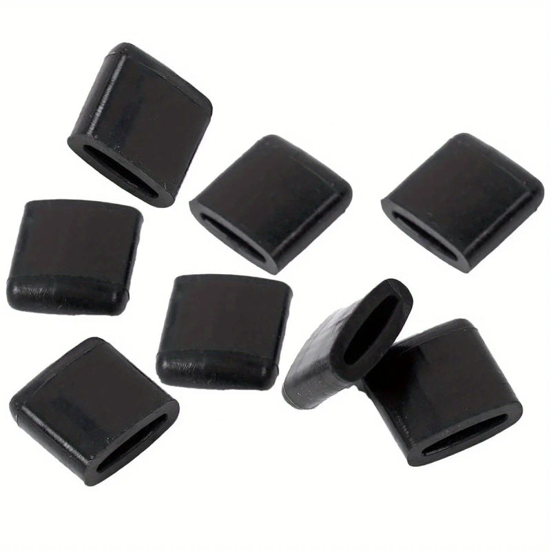 Description Picture 2 of item8Pcs Rubber Feet for Air Fryers Rubber Bumpers Pieces Air Fryer Rack Replacement Parts Accessories Black One Size