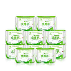 10 Packs Anion  Love Moon Sanitary Pads 100% Cotton Anion Pads Anion Strip Panty Liner Feminine Hygiene Product