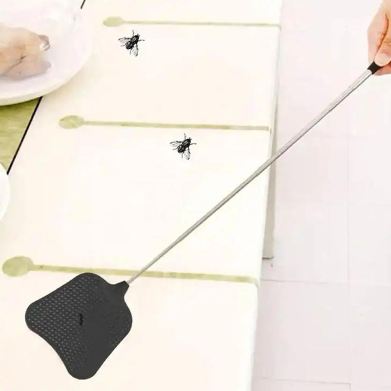 Description Picture 5 of itemPlastic Telescopic Fly Swatters Mosquito And Handle Steel Rod Retractable Swatter Fly Fly Plastic Stainless Killing Z5S8