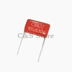 10pcs CBB21/CBB22 105J 630V 1uF P20mm Metallized Film Capacitor 105 630V 630V105J