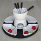 Fondue pot base