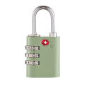 Portable Padlock TSA Customs Lock 3 Dial Digit Combination Lock Anti-theft Lock Safely Code Lock Luggage Lock Protect Security