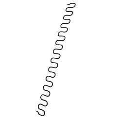 1PC 55CM Replacement Sofa Chair Springs, Furniture Spring with Clips Accessories