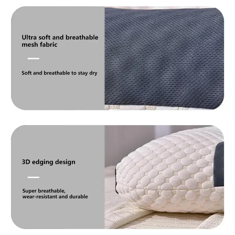 Description Picture 6 of itemSpa Massage Pillow Washable Non-Collapse Cervical Support Pillow Core Home Pin Gift Pillow