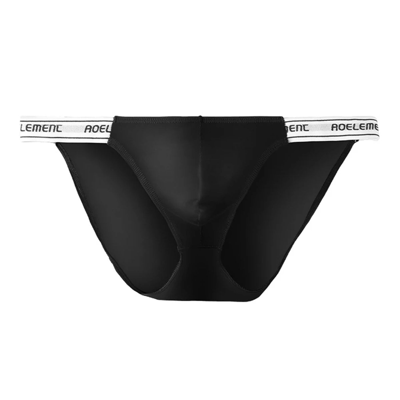 Description Picture 3 of itemIce Silk Underwear Mens Sexy Solid Briefs Low-Rise Panties Breathable Shorts U Convex Pouch Underpants Erotic Lingerie