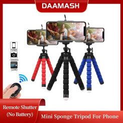 Tripods Tripod For Phone Mobile Camera Holder Clip Smartphone Monopod Tripe Stand Octopus Mini Tripod Stativ For Phone Camera
