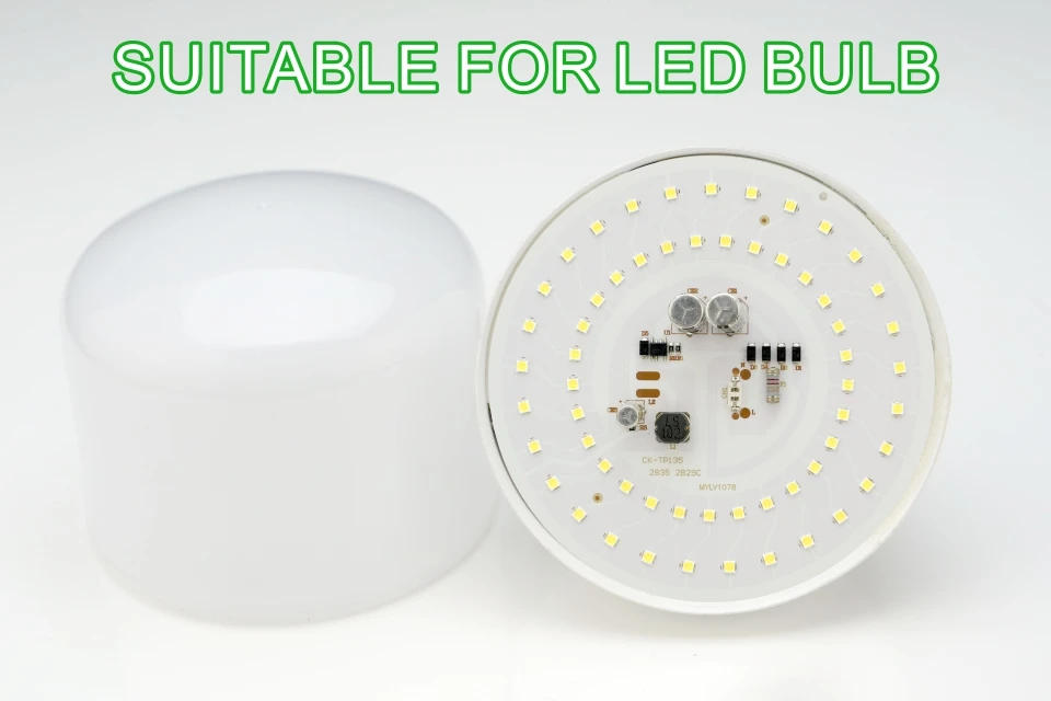 Description Picture 5 of itemLED Round Chip 55W 45W 38W 28W 18W 14W 10W 5W for Light Bulb 2835SMD DOB Light Beads AC 220V No Flicker Bulb Chips Lighting Lamp