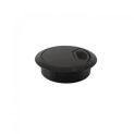 60mm Wire Hole Covers Desk Table Plastic Cable Hole Cover PC Computer Desk Round Wire Tidy Grommet Table Cable Fastener