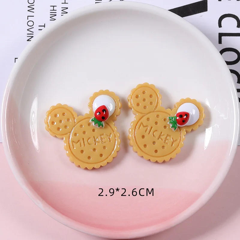 Description Picture 3 of item10Pcs New Mini Cute Cartoon Ice Cream Series Back Resin Cabochons Scrapbook Diy Wedding Hairpin Accessories Embellishments Craft