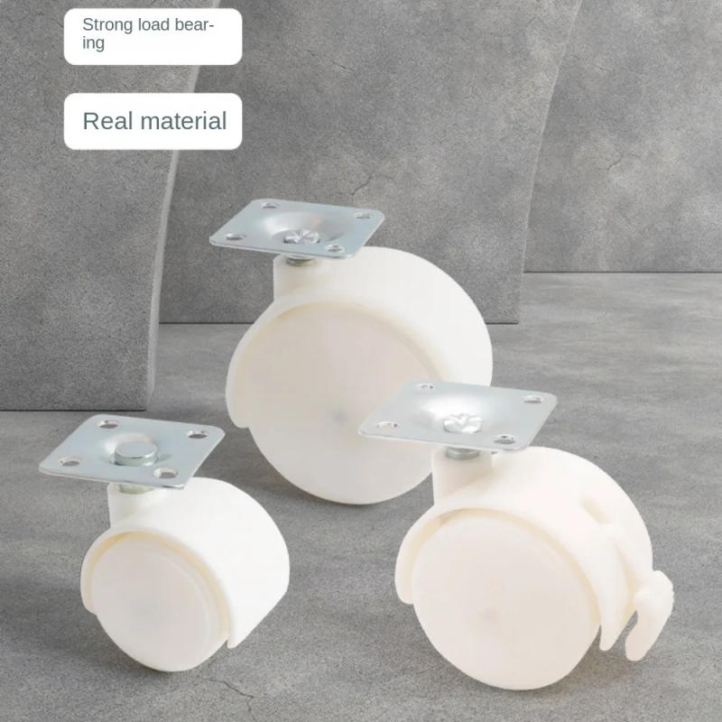 Description Picture 6 of itemWith Brake Swivel Caster Wheels Furniture Hardware Silent Wheel Trolley Rollers Pulley Rotatable Cabinet Legs