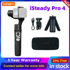 Hohem iSteady Pro 4 Pro4 Gimbal for GoPro 12/11/10/9/8/7/6 DJI OSMO Insta360 One R Action Camera 3-Axis Handheld Stabilizer