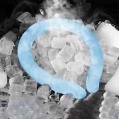 Portable Neck Cooler Ring Summer Cycling Running Cooling Tools Practical Outdoor Anti-heatstroke Neck Ring For Camping Riding