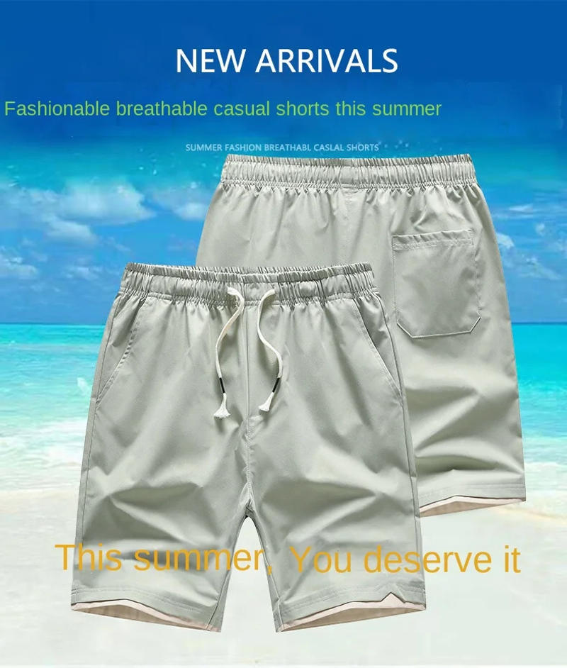 Description Picture 3 of itemNASA GISS 2023 Summer Shorts Men's Capris Loose Men's Sports Thin, Handsome Large Casual Trendy Pants