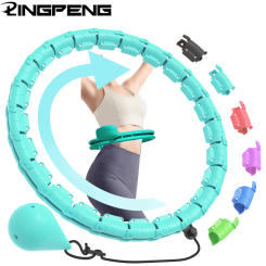 Fitness Hoop Weights to Exercise At Home Sports Entertainment Sport Equipment for Slimming Gym Ring Portable Body