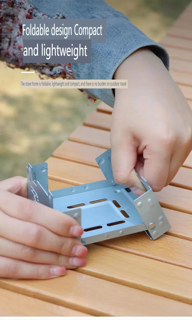 Description Picture 6 of itemAlcohol Stove Esbit Cooker Folding Bags Alcohol Burner Storage Oven for Outdoor Camping Hiking with Picnic