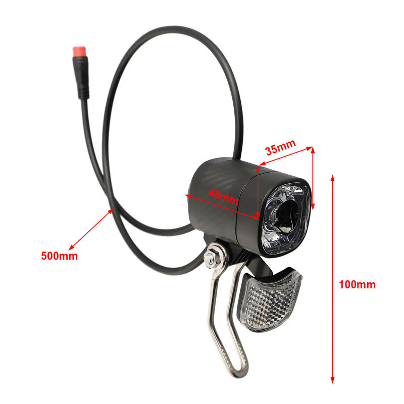 Description Picture 5 of itemBicycle Parts Bicycle Headlight Connector Headlight LED Lighting Modified Parts Battery Bicycle Electric Bicycle