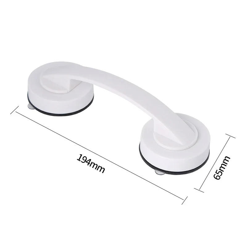 Description Picture 5 of itemSafe Grip with Suction Cup No Drilling Shower Handle Anti-slip Handrail Offers for Safety Grab in Bathroom Refrigerator