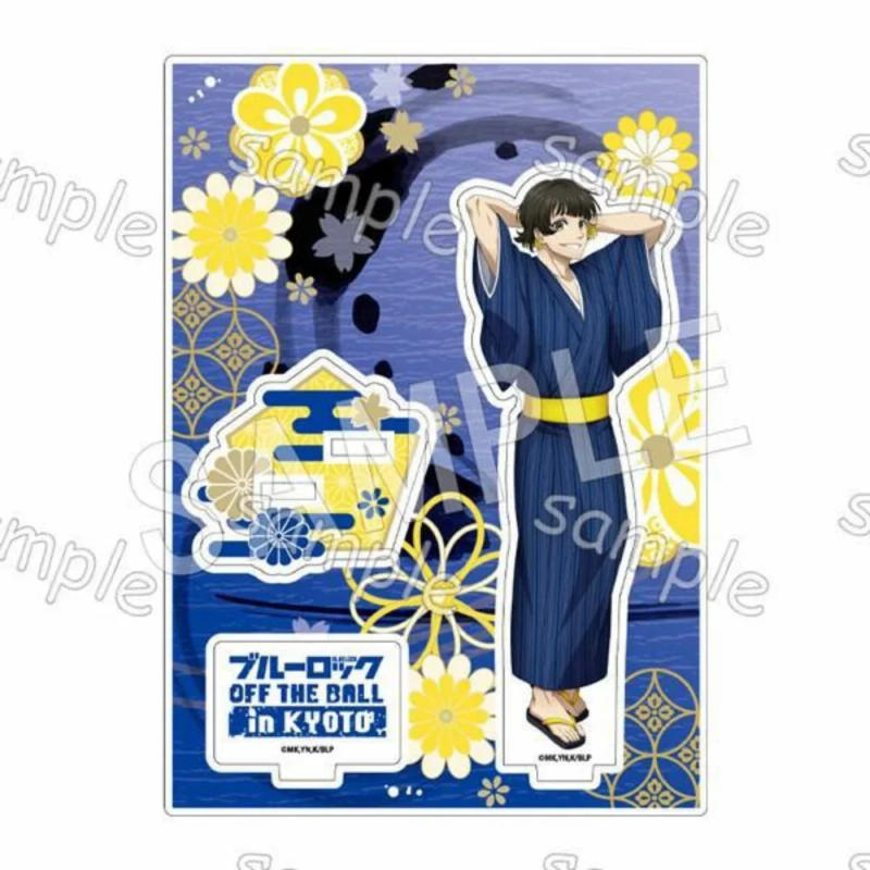Description Picture 4 of itemBLUE LOCK Anime Figures Isagi Yoichi Cosplay Acrylic Stand Model Plate Desk Decor Standing Sign Fans Christmas Gifts Toys