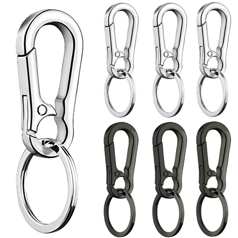 Description Picture 2 of item1/5PCS Gourd Buckle Keychain Climbing Hook Car Keychain Strong Carabiner Shape Keychain Accessories Metal Vintage Key Chain Ring