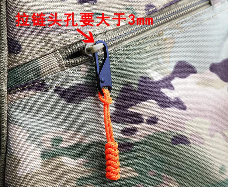 Description Picture 2 of item5pcs Zipper Pullers Durable Wear-resistant Polyester Cord Knapsack Zipper Repair Accessories Easy To Use