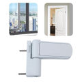 New Practical Door Flag Hinge Hinge S02-M04 White Designed In European Style Equipped With A Hydraulic Mute Buffer