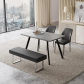 Grey 2 Black Chairs