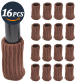 16PCS Brown