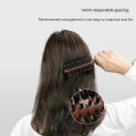 Pig Bristle Round Rolling Comb Blow Styling Straight Hair Curly Hair Comb Rollers Comb Pear Blossom Perm Undercut Comb