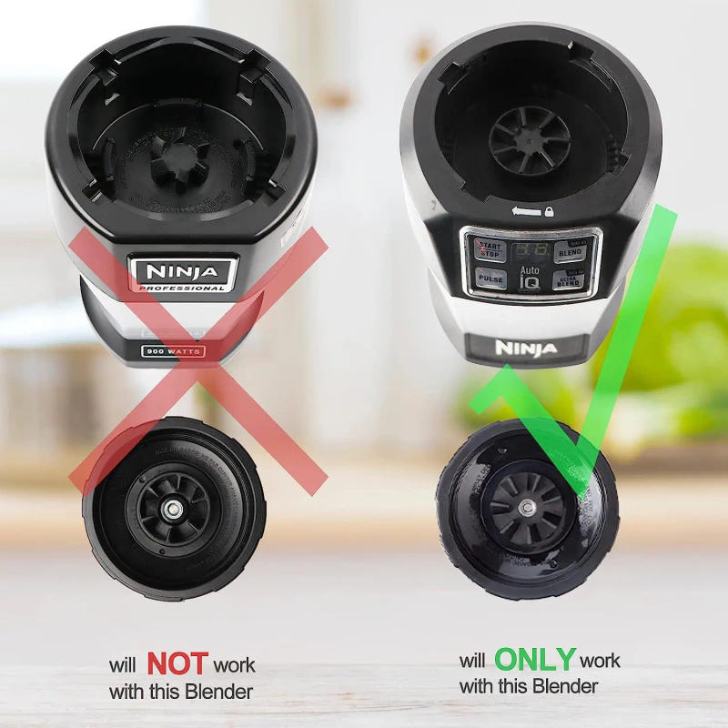 Description Picture 3 of item7-Fins Male Ninja Blender Blade Replacement Parts Compatible with Auto iQ BL486 BL642 N102 BL682 BL450-30 BL482-30 Blender Parts