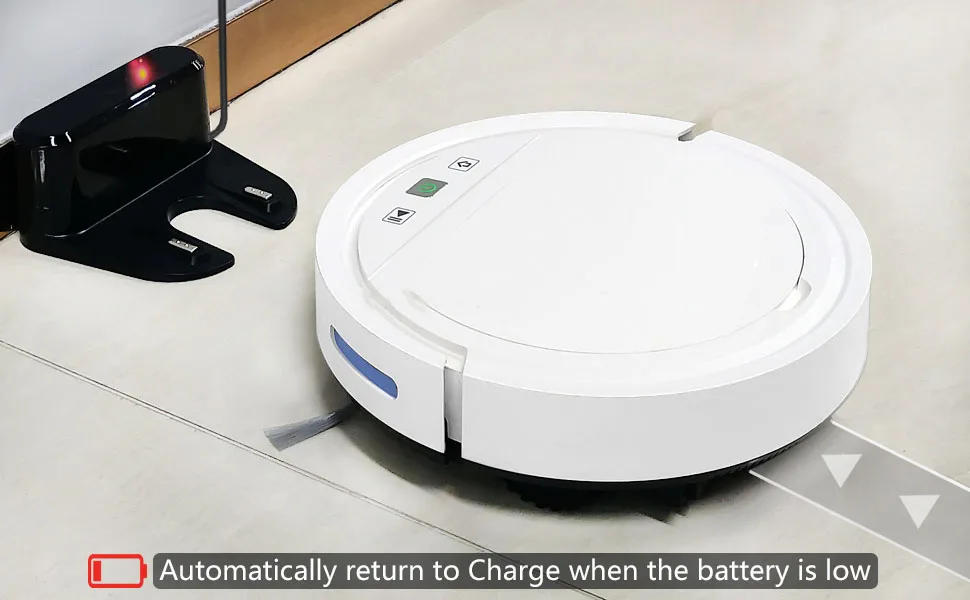 Description Picture 5 of itemHigh quality wet and dry mopping household sweeping robot cleaning automatic intelligent robot vacuum cleaner