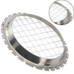 1Pc Cubes Round Grid Cutter Slicer For Egg, Mushrooms, Vegetables, Kitchen Cut Device Tools Chopper