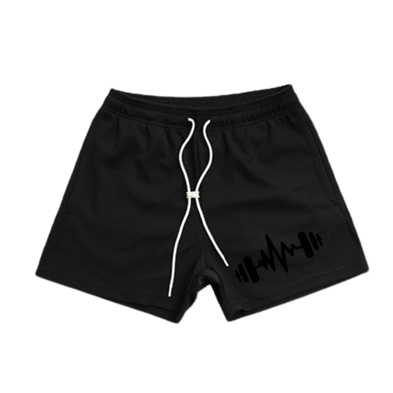 Description Picture 4 of itemNew Summer Men's Waffle Shorts Printed Fashion Basketball Elastic Casual Men's Sports Shorts Fitness Elastic Breathable Pants