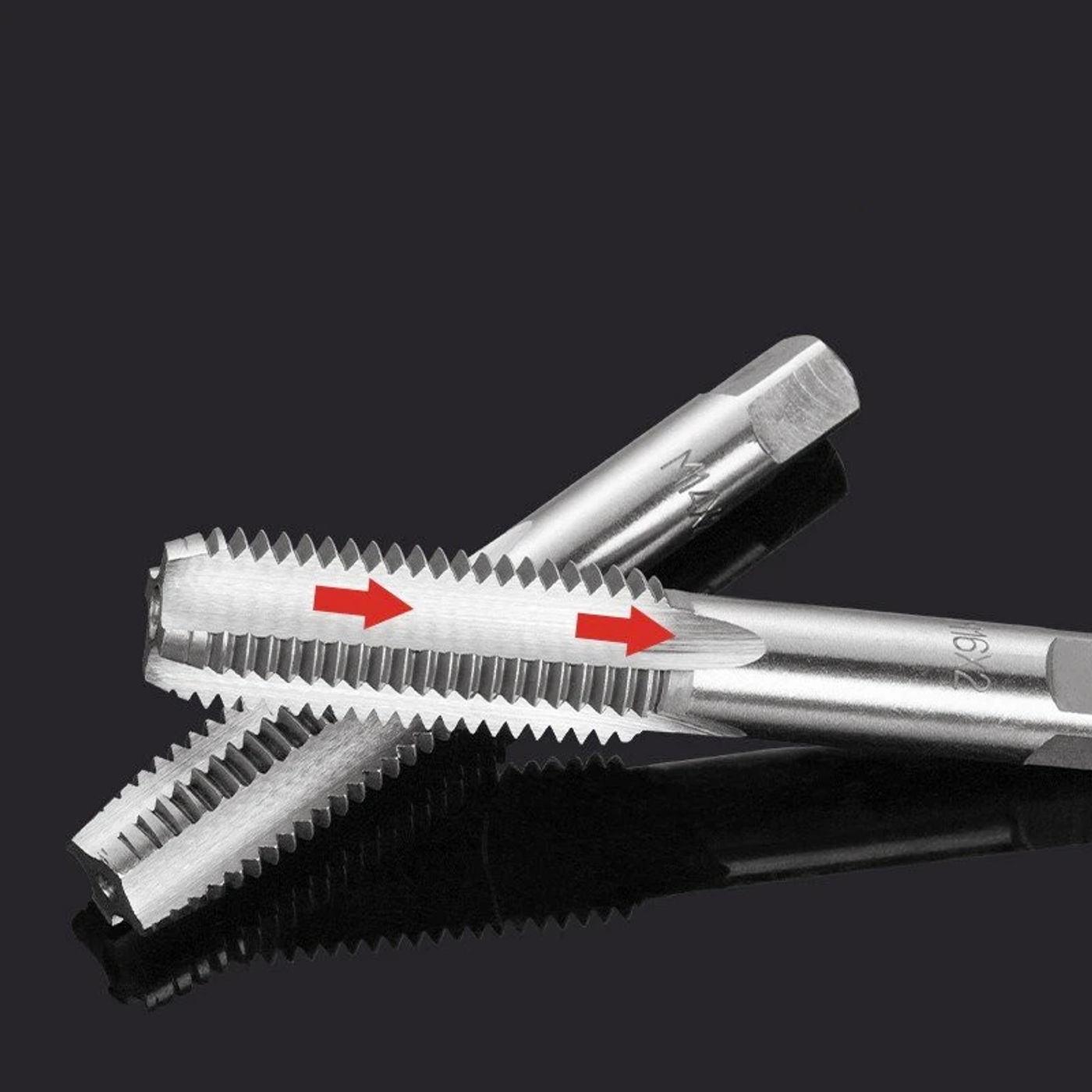Description Picture 5 of itemMetric 110Pcs Tap and Die Set High Speed Steel Titanium Tap and Die Combination Set For Cutting External & Internal Threads