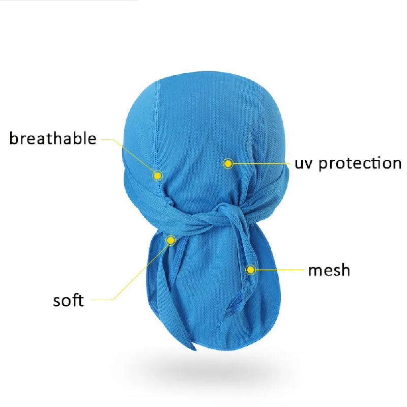 Description Picture 5 of itemBicycle Headband Sweat-wicking Cap Cycling Headscarf Quick-dry Sun-Protective Hat Head Scarf for Outdoor Cycling Sport Bandana