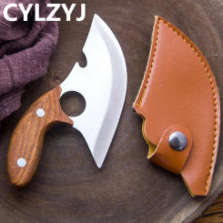 Fish Boning Knife Professional Tool Cooking Kitchen Knife Seafood Mutton Aquatic Slaughter Fishing Butcher Knife Meat Cleaver