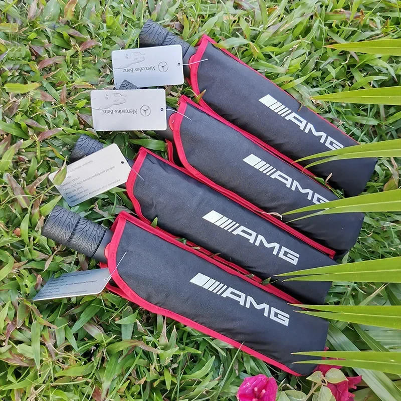 Description Picture 4 of itemJBTP New Car Logo Umbrella For AMG A B C E S Class CLA GLA GLB GLC GLE GLK GLS CL W204 W210 W211 Accessories For Mercedes Benz