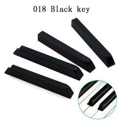 1 PC Piano tuning repair tool piano spare parts 018 black keys (1 pcs) piano plastic black keys