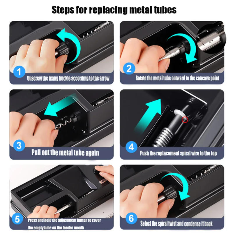 Description Picture 4 of itemR&R 6.5/8mm Infrared Cigarette Rolling Machine Fully Automatic Induction High Power Tobacco Wrapping Maker Smoking Accessories